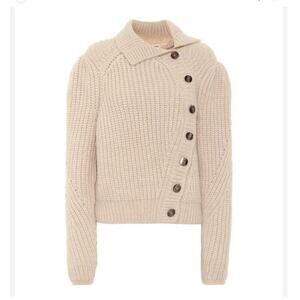 Ulla Johnson Matilde Turtleneck Sweater Creme Alpaca Blend Size Medium Sold Out